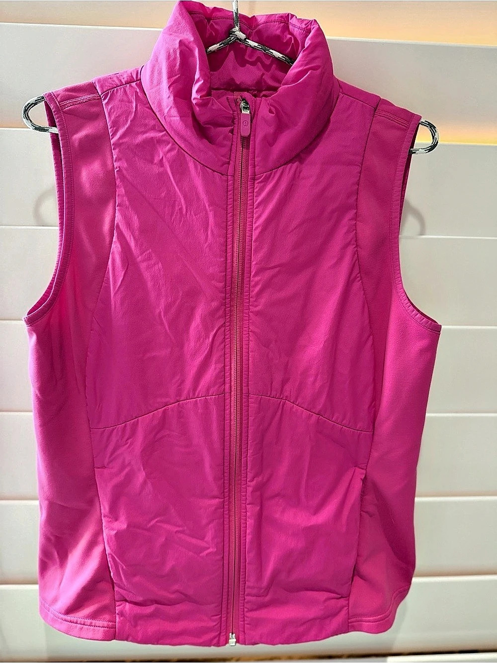 NWOT Lululemon Push Your Pace Vest in Sonic Pink, Pink Size 10